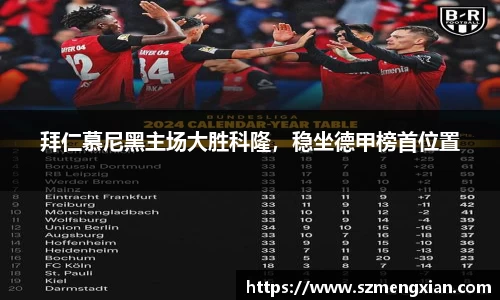 拜仁慕尼黑主场大胜科隆，稳坐德甲榜首位置